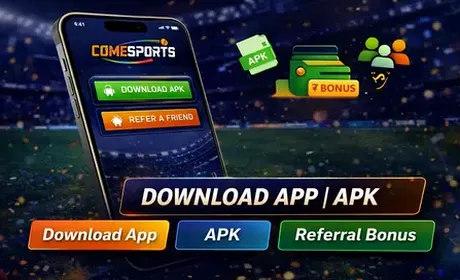 Download the app, unlock code COMEWI300, and enter ₹1 contests faster